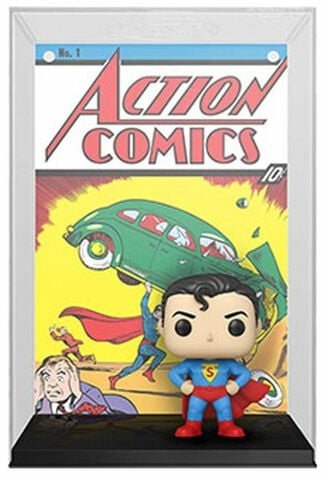 Figurine Funko Pop! N°01- Comic Cover : Dc - Superman Action Comic